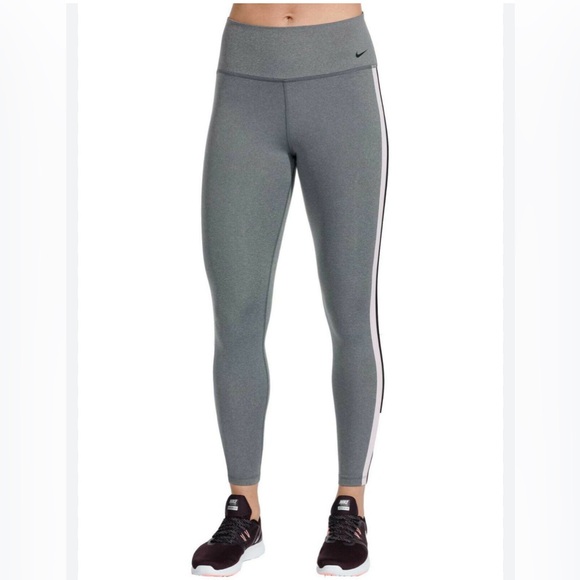Nike Womens Power Victory Grey/Mult 7/8 Training Tights
grey with pink stripe - Picture 1 of 5